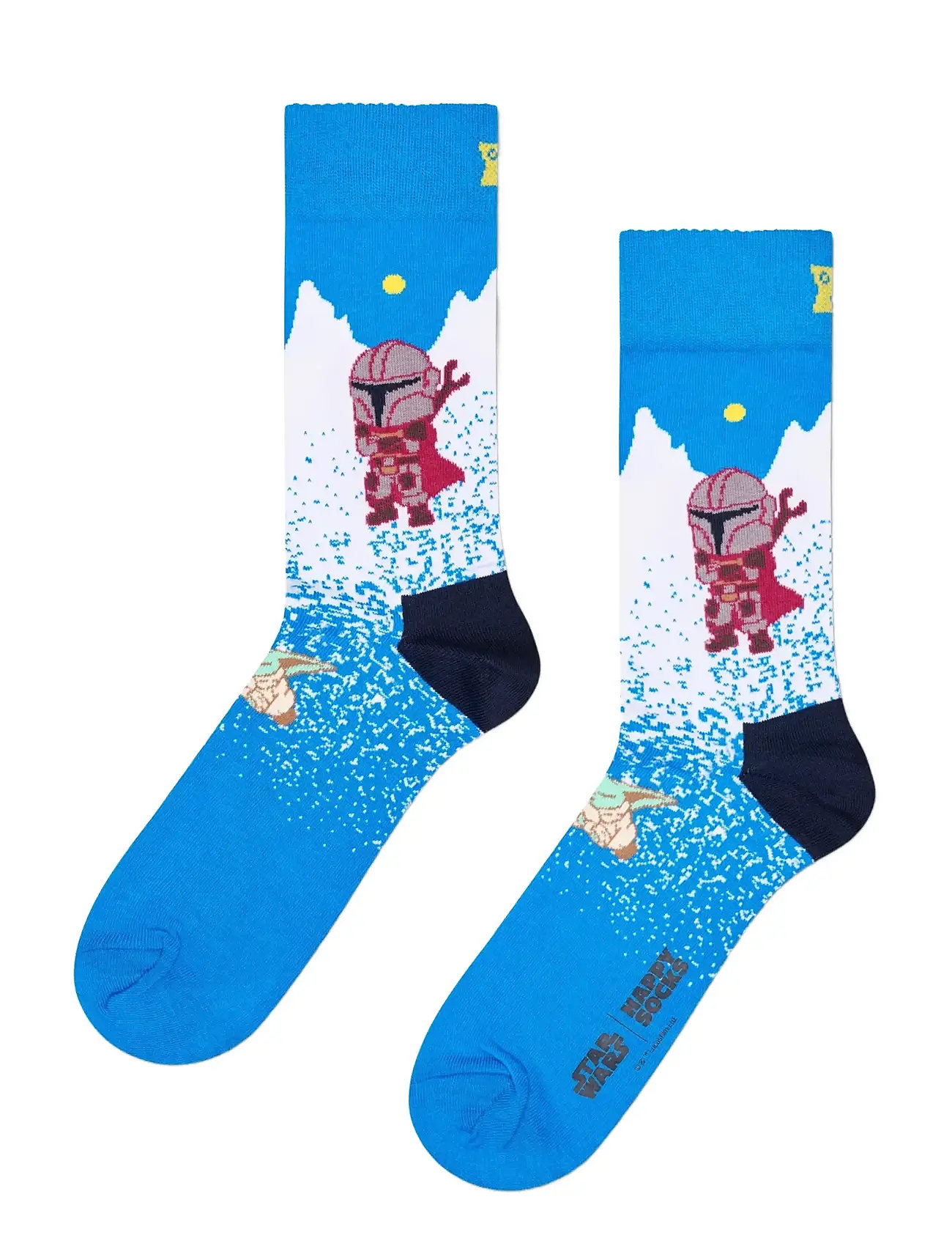 Happy Socks Star Wars This Is The Way Sock, 36-40, Blue, Sokker > Almindelige Sokker, Herre
