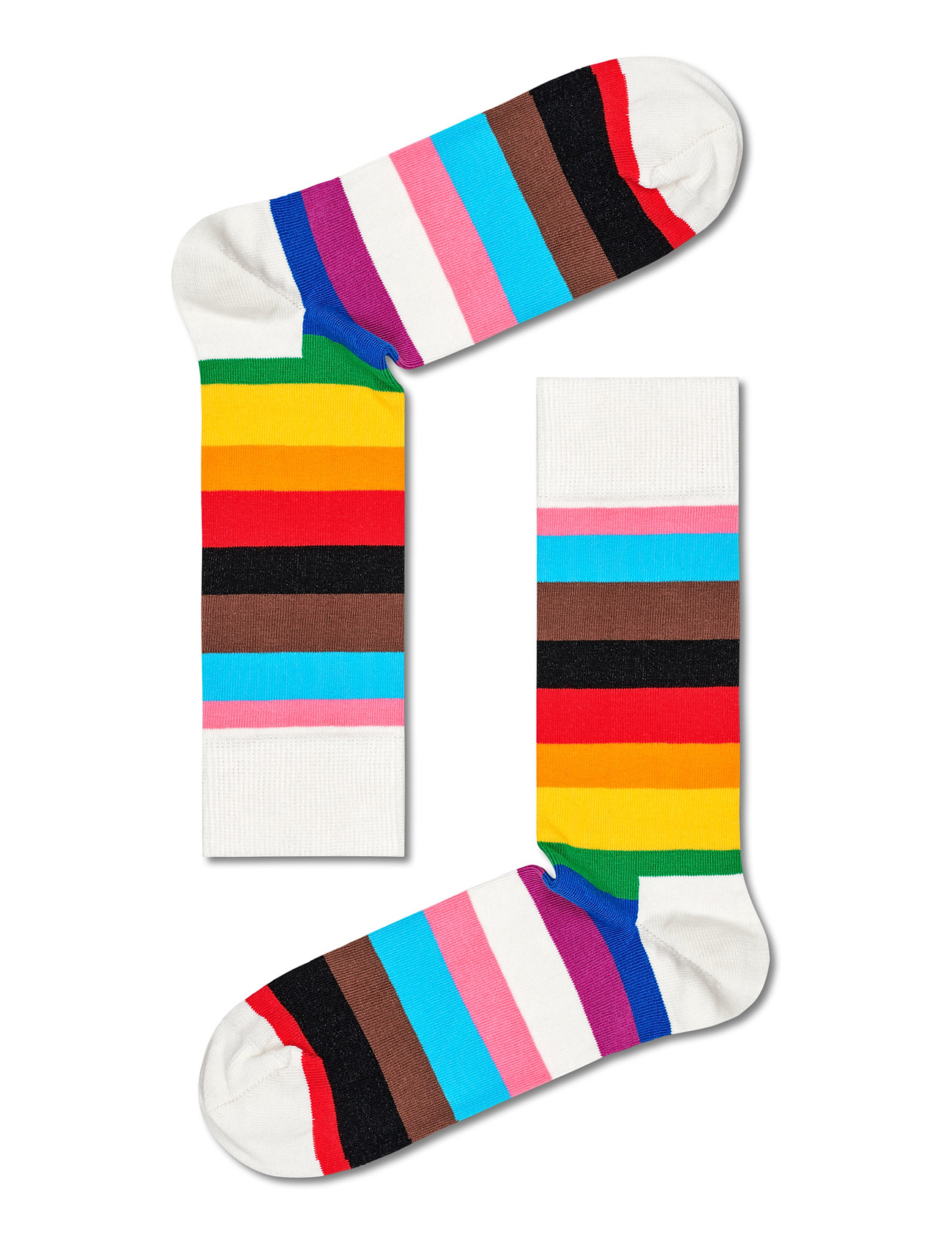 Pride Stripe Sock Underwear Socks Regular Socks Monivärinen/Kuvioitu Happy Socks