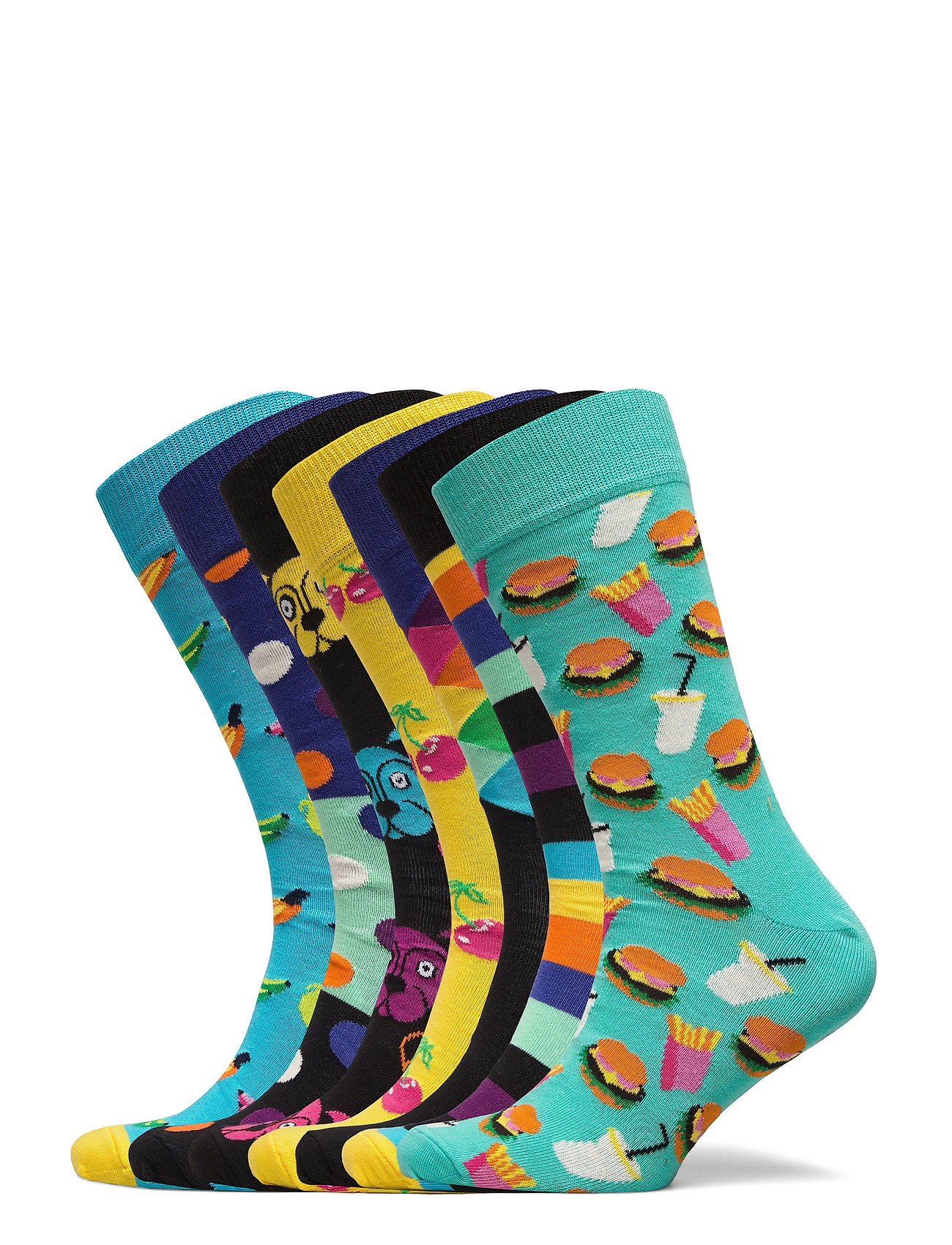 Big Dot 7-Pack Gift Box Underwear Socks Regular Socks Monivärinen/Kuvioitu Happy Socks