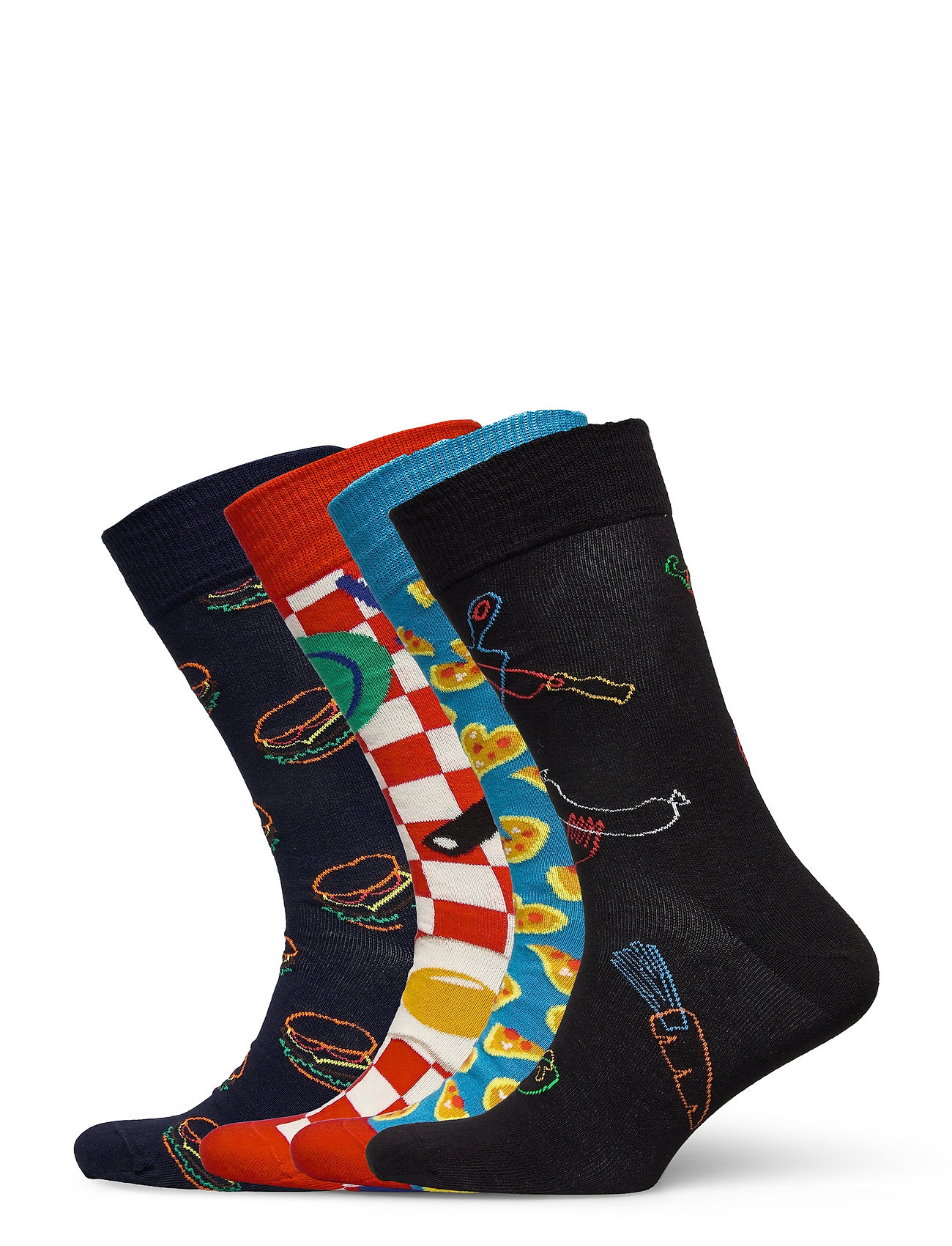 Food Gift Set 4-Pack Underwear Socks Regular Socks Musta Happy Socks