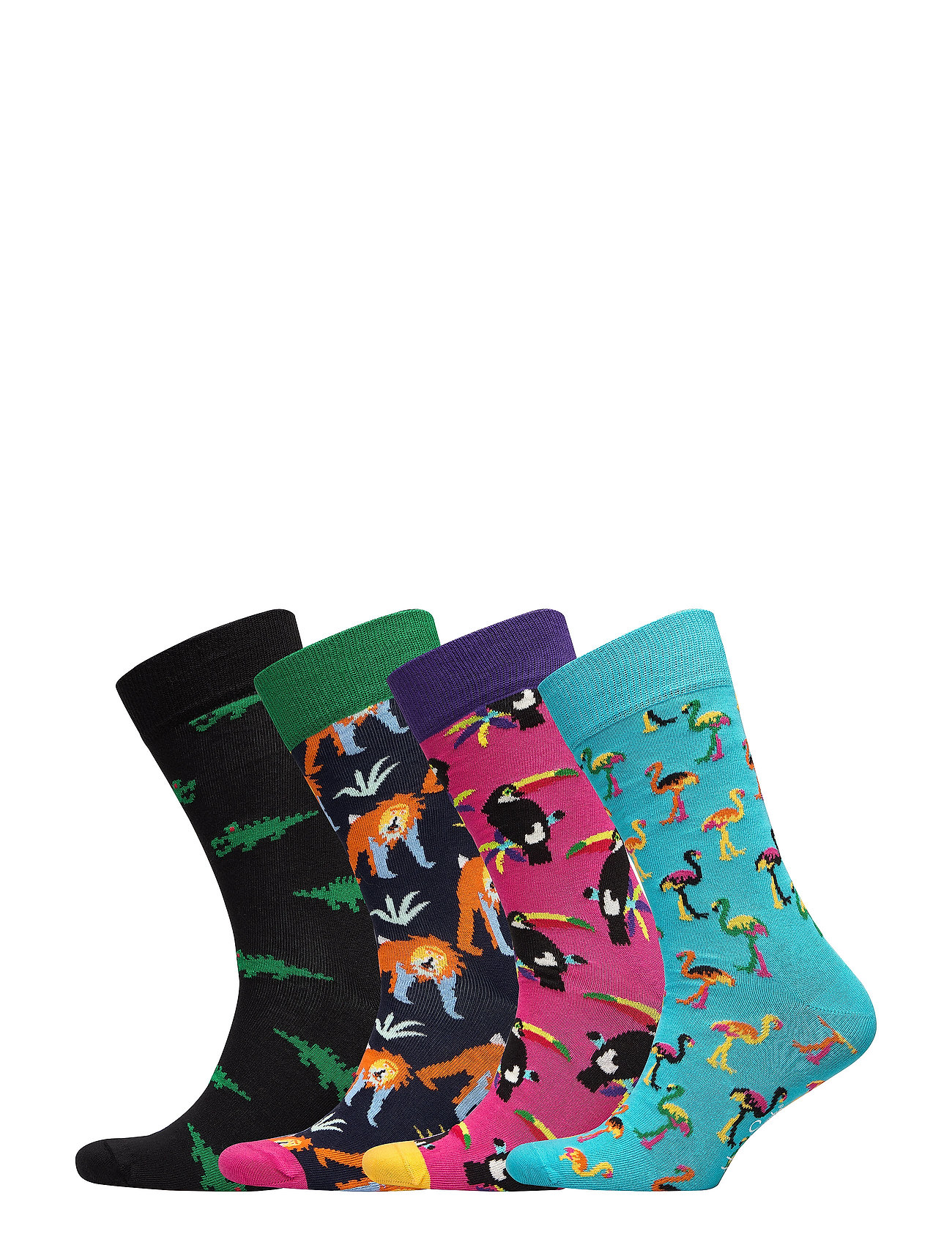 Animal Gift Box Underwear Socks Regular Socks Monivärinen/Kuvioitu Happy Socks