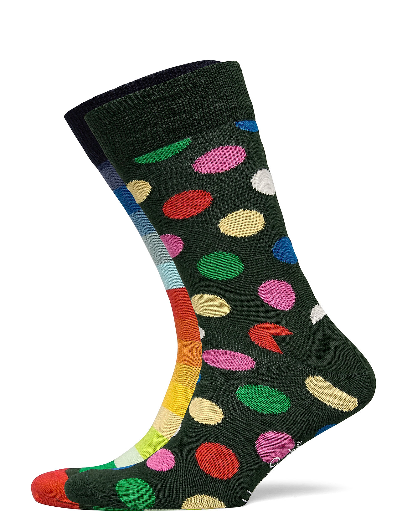 2-Pack Classic Holiday Socks Gift Set Underwear Socks Regular Socks Monivärinen/Kuvioitu Happy Socks