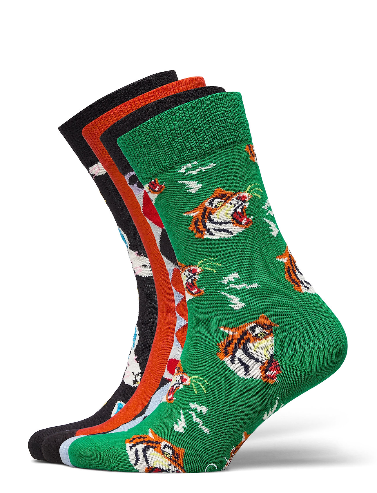 4-Pack Circus Socks Gift Set Underwear Socks Regular Socks Monivärinen/Kuvioitu Happy Socks