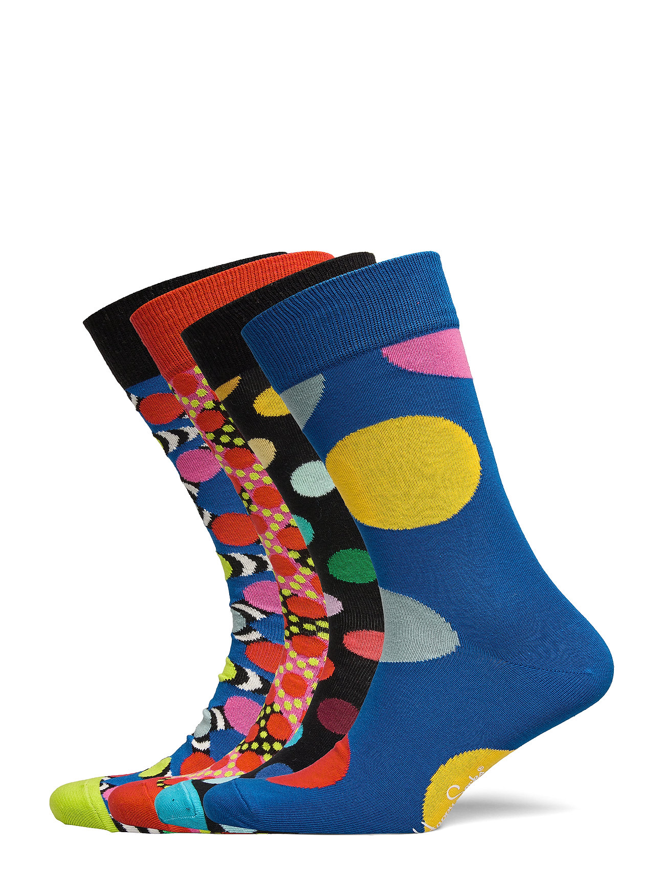 4-Pack Classic Dots Socks Gift Set Underwear Socks Regular Socks Monivärinen/Kuvioitu Happy Socks