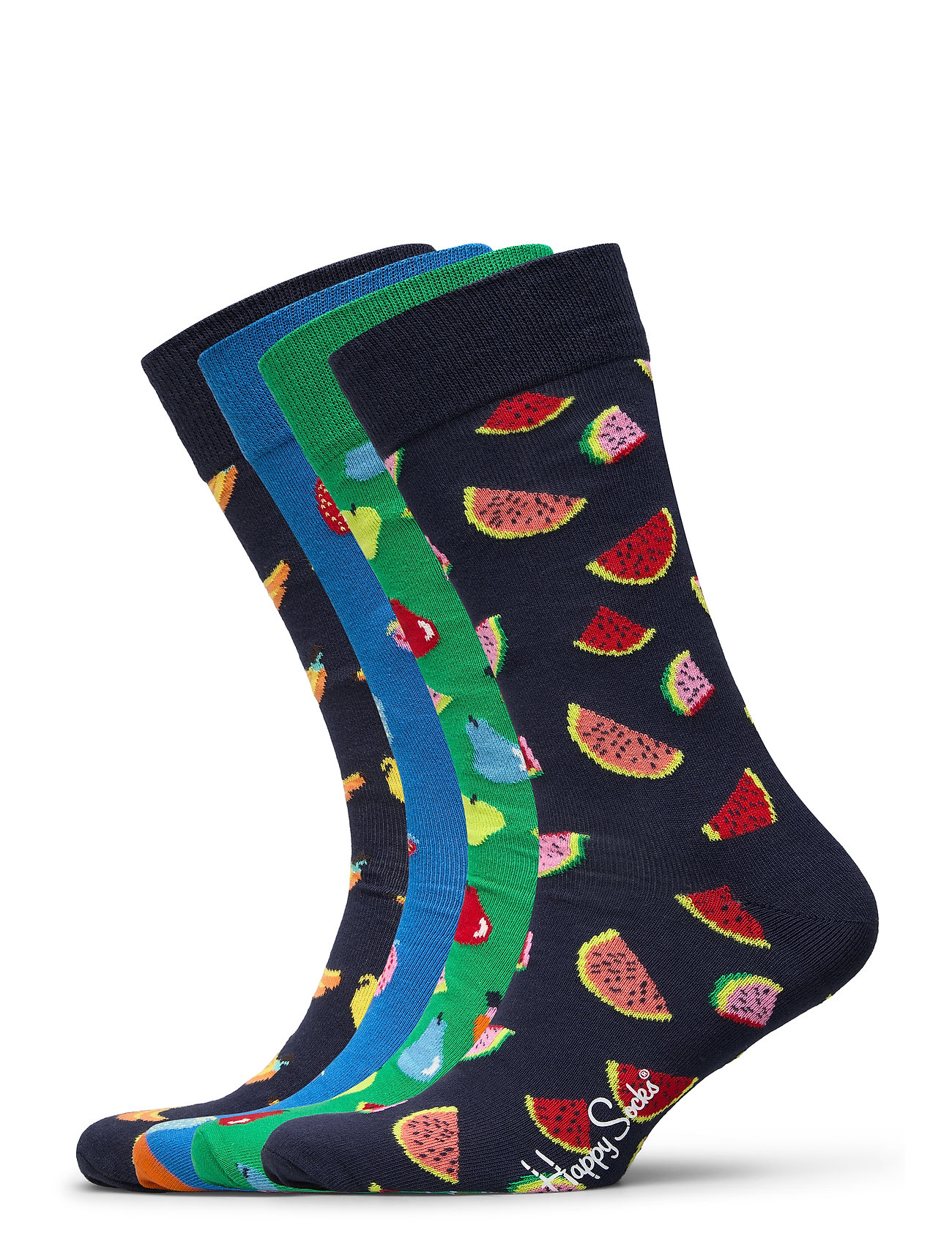 4-Pack Fruit Socks Gift Set Underwear Socks Regular Socks Monivärinen/Kuvioitu Happy Socks