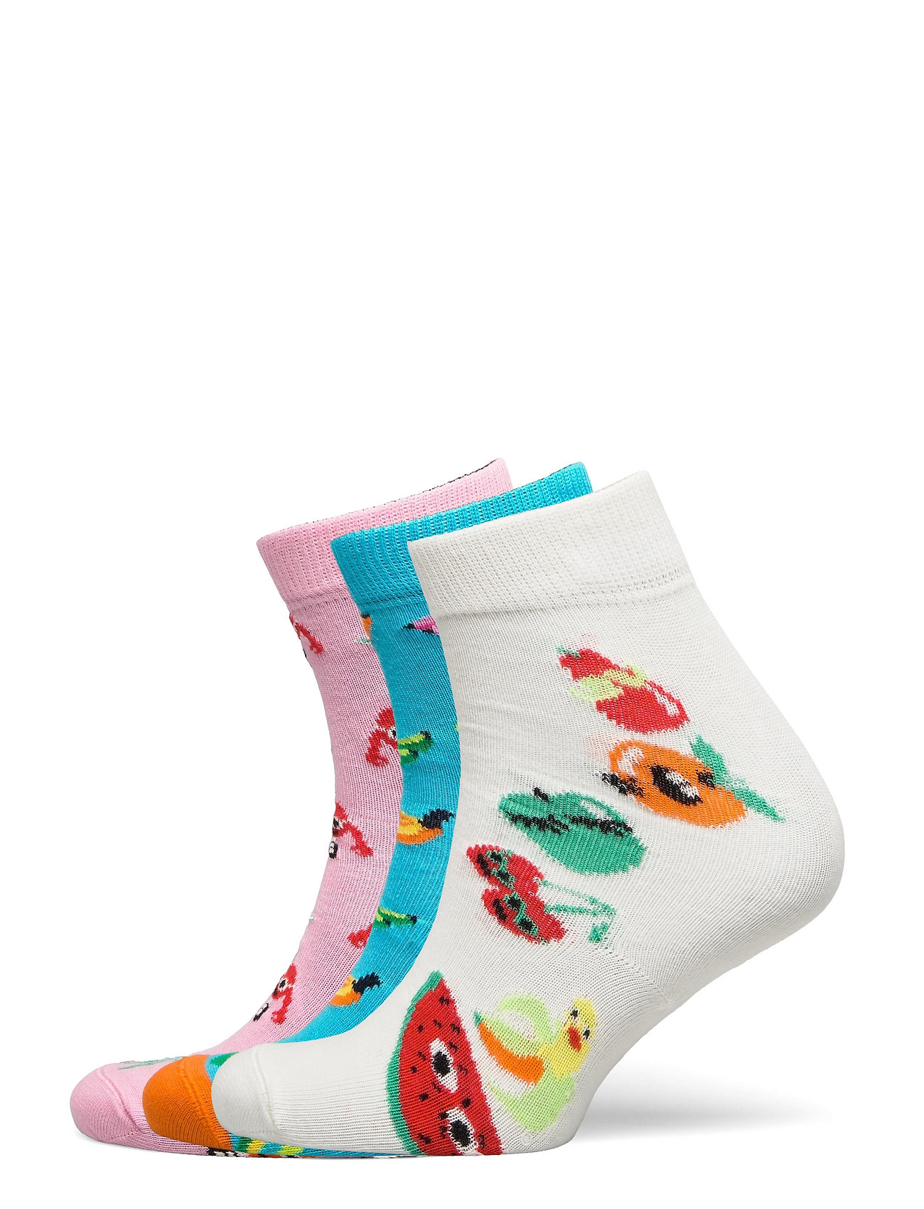 Kids Fruit Socks Gift Set Socks & Tights Socks Monivärinen/Kuvioitu Happy Socks