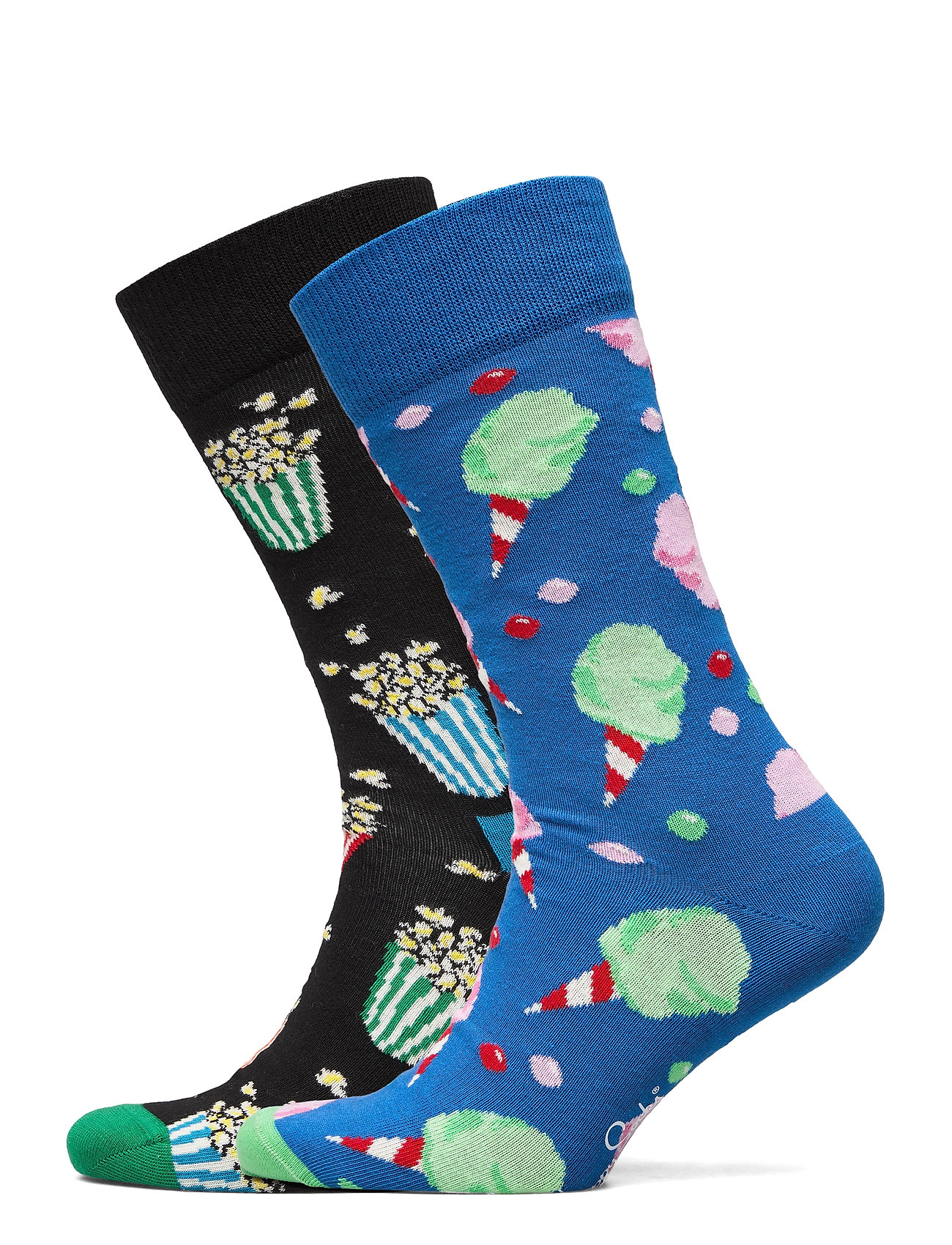 2-Pack Snacks Socks Gift Set Underwear Socks Regular Socks Monivärinen/Kuvioitu Happy Socks