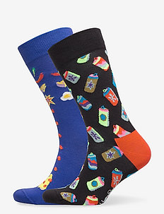 2-Pack Friday Night Socks Gift Set - vanlige sokker - multi