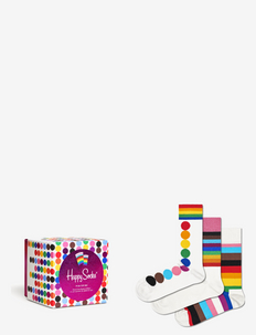 3-Pack Pride Socks Gift Set - zeķu multipaka - white/multi