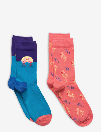 herberg Nautisch Vertrappen Happy Socks 2-pack Kids Flamingo Socks (Medium Orange), (6.37 €) | Large  selection of outlet-styles | Booztlet.com