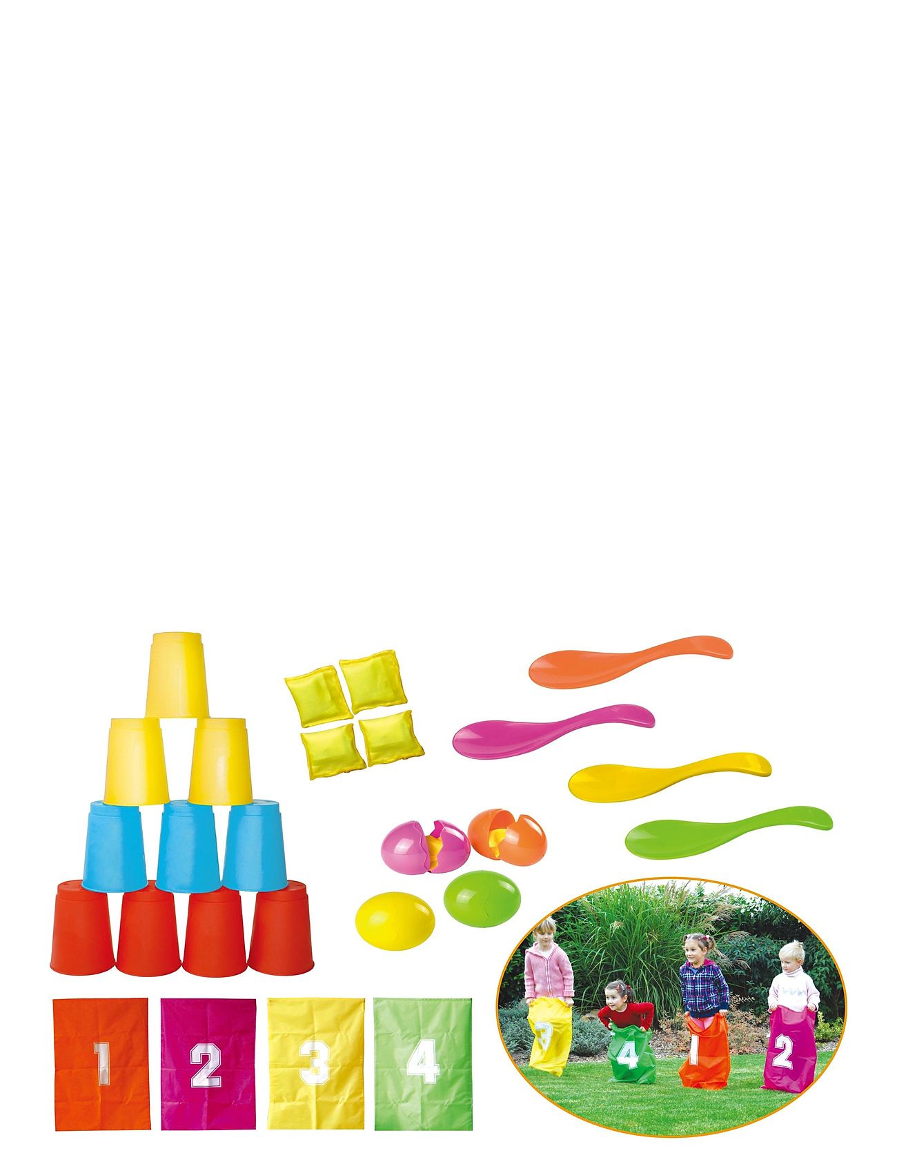 Happy Summer Party Game Set Patterned Happy Summer