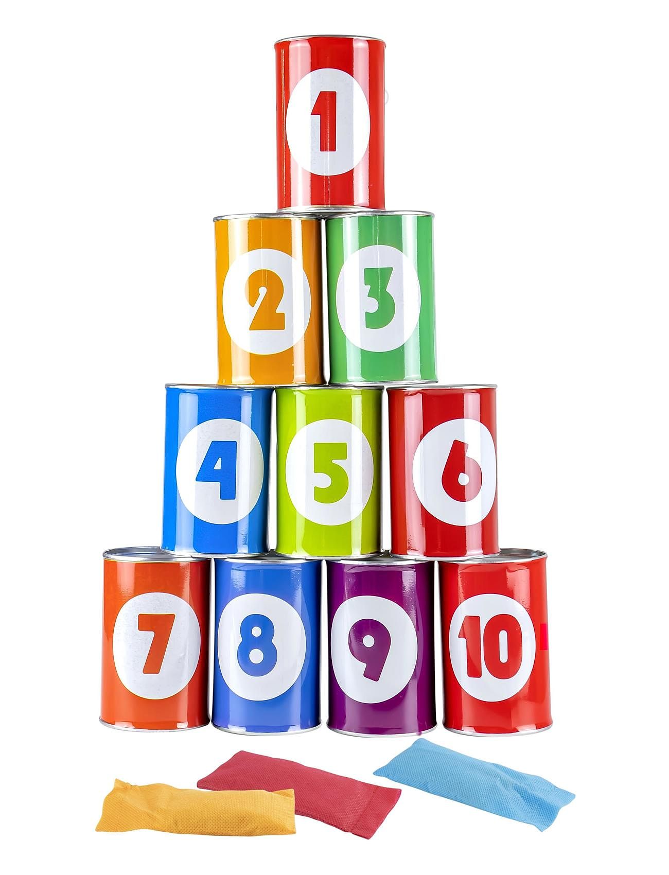 Happy Summer Tin Toss Game Toys Outdoor Toys Outdoor Games Multi/patterned Happy Summer