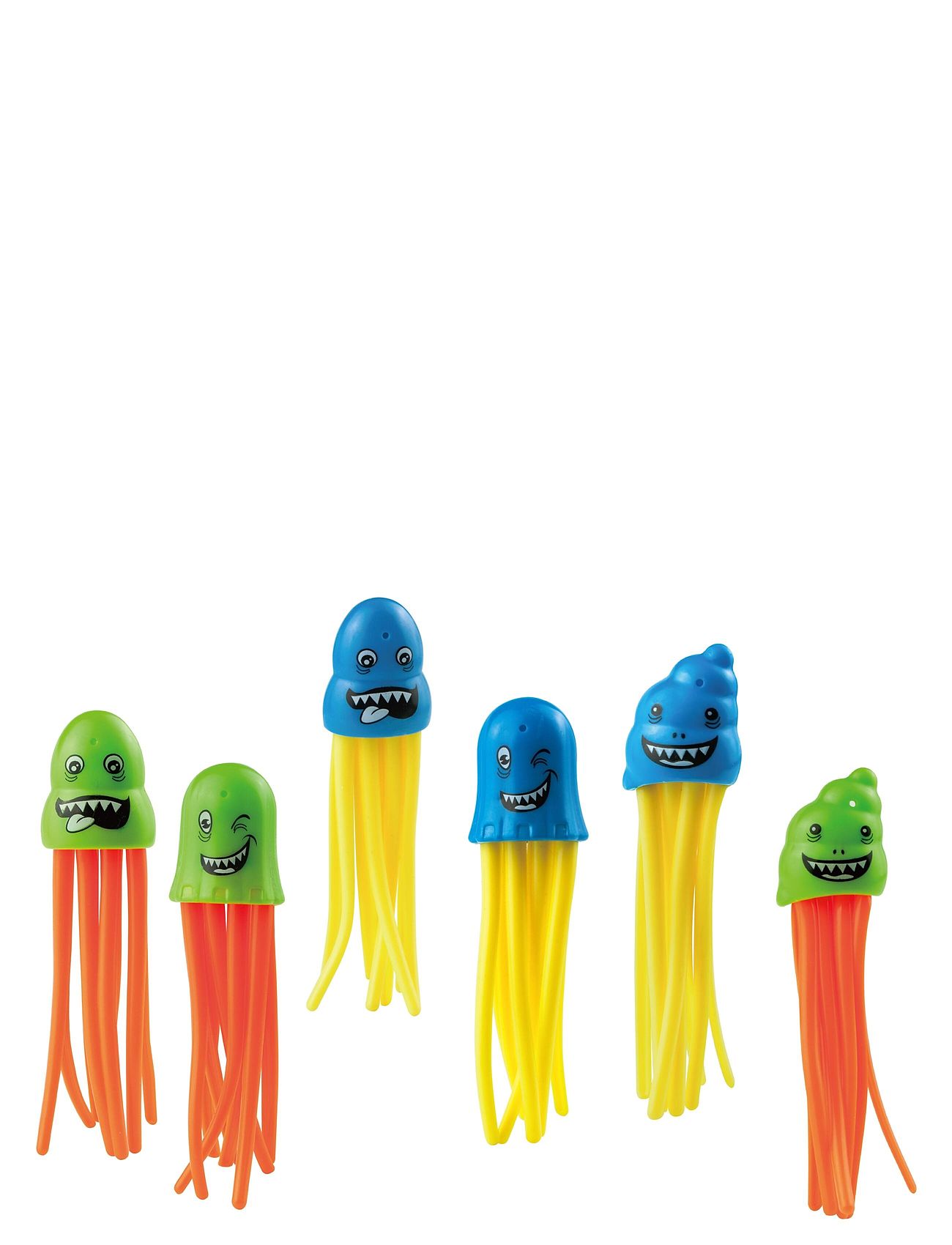 Happy Summer Diving Octopus 6-Pack Toys Bath & Water Toys Water Toys Multi/patterned Happy Summer