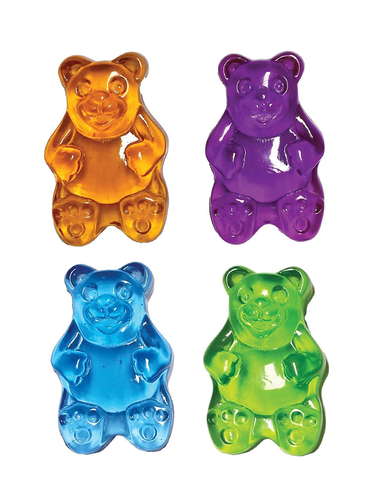 Happy Summer Gummy Dive Buddies 4-Pack Toys Bath & Water Toys Water Toys Diving Toys Multi/patterned Happy Summer