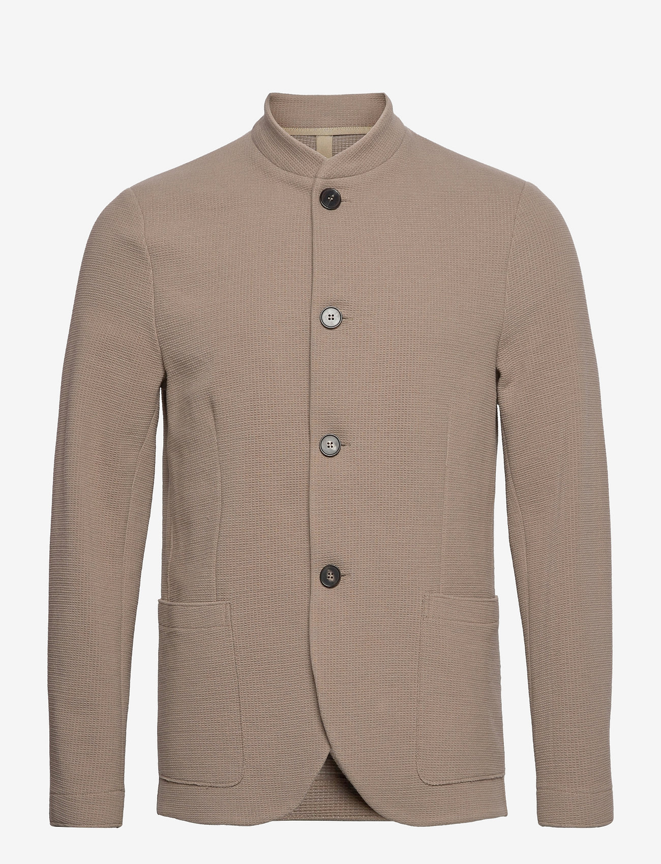 Harris Wharf London - C9427PGR Nehru jacket - vestes légères use default - khaki - 0