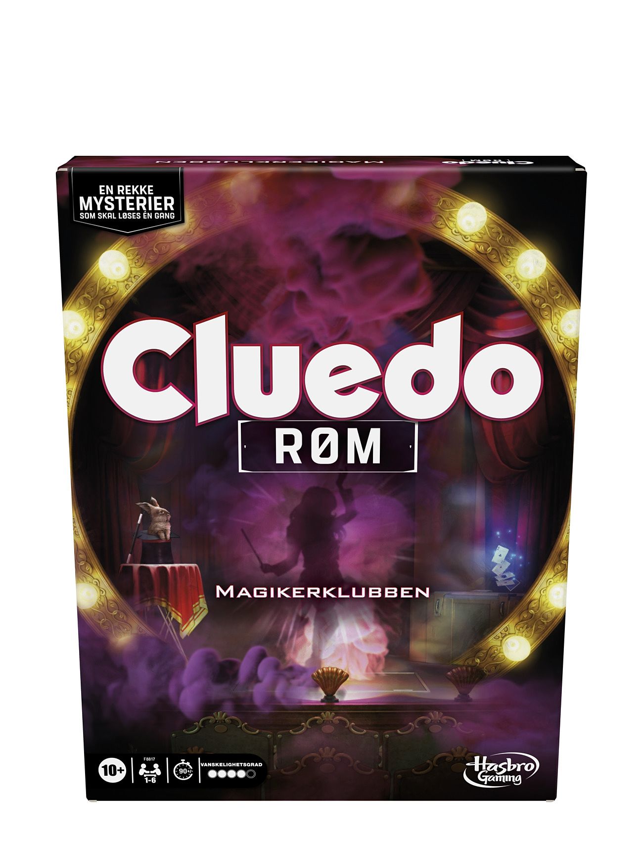 Clue Escape: The Illusionist’s Club Toys Puzzles And Games Games Board Games Multi/patterned Hasbro Gaming