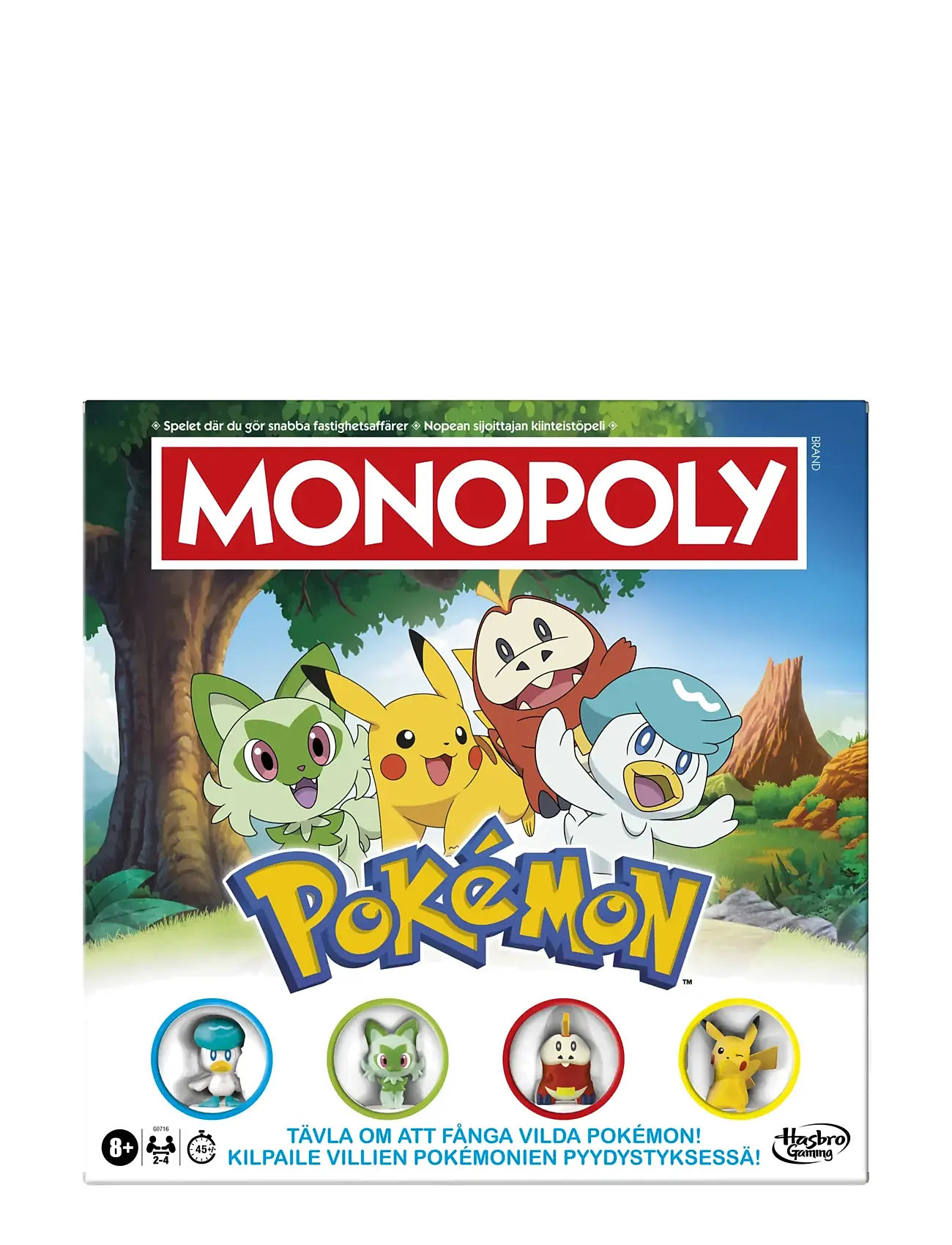 Hasbro Gaming Monopoly Pokémon Edition, One Size, Multi/patterned, Spil > Brætspil, Børn