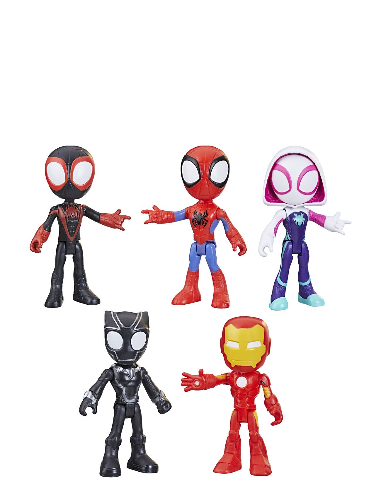 Marvel Spidey And His Amazing Friends Hero Collection Pack Toys Playsets & Action Figures Action Figures Multi/patterned Marvel