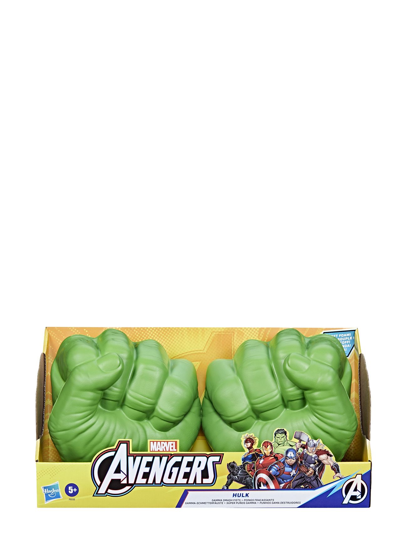Marvel Avengers Hulk Gamma Smash Fists Toys Costumes & Accessories Costumes Accessories Multi/patterned Marvel