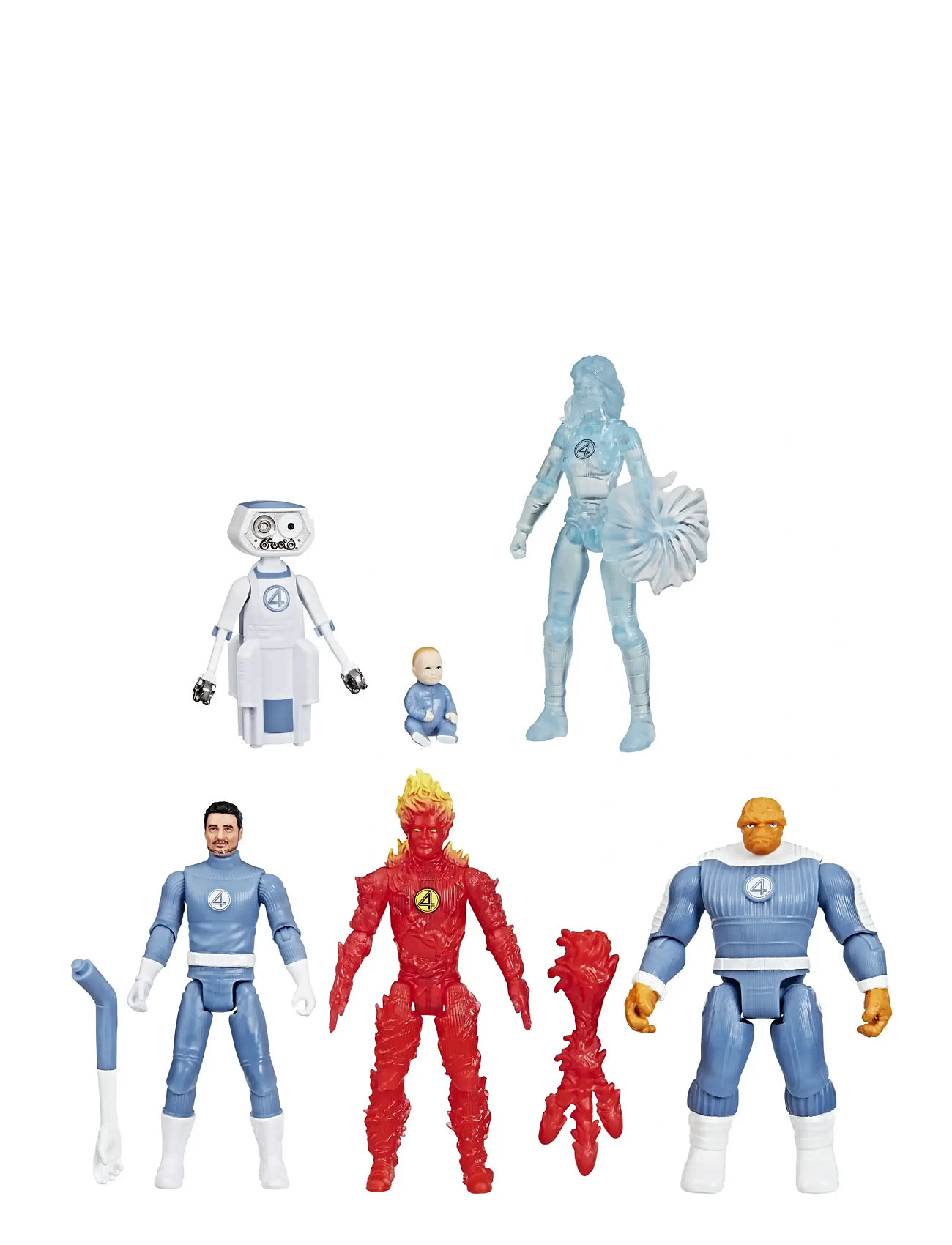 Marvel Marvel Studios The Fantastic Four Epic World Of Action Marvels First Family-Samling, One Size, Blue, Legesæt Og Actionfigurer > Film- Og Eventy