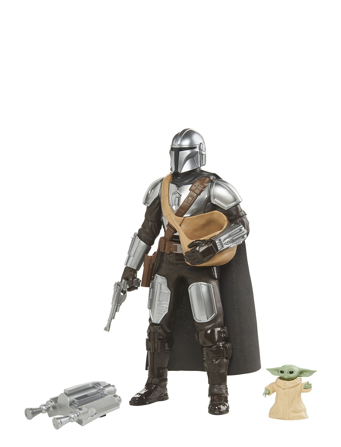 Star Wars The Mandalorian Galactic Action Mando & Grogu Toys Playsets & Action Figures Action Figures Multi/patterned Star Wars