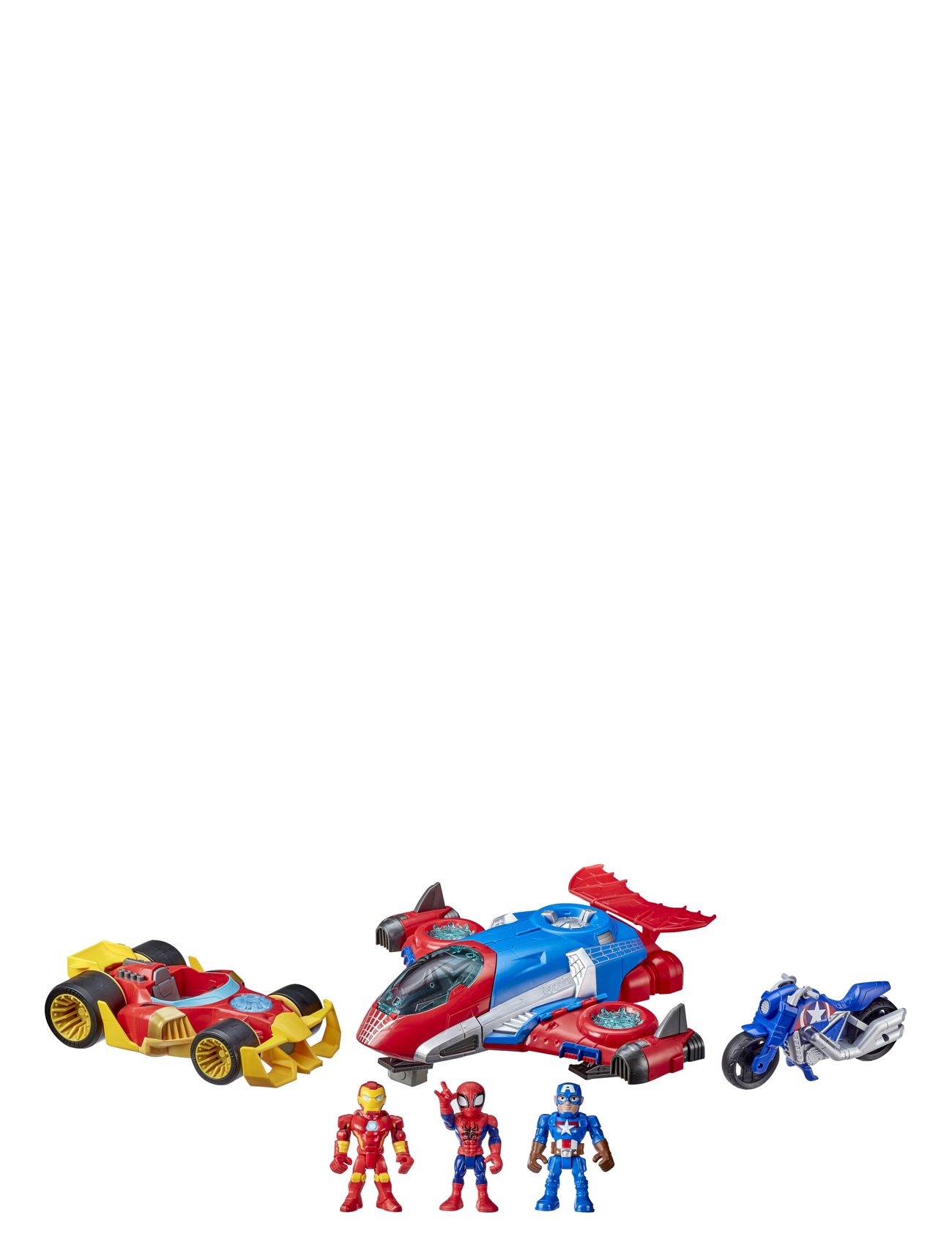 Sha Vehicle Multipk Toys Playsets & Action Figures Action Figures Multi/mönstrad Hasbro