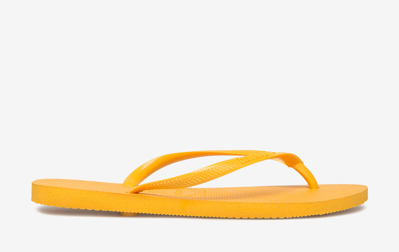 havaianas slim banana yellow