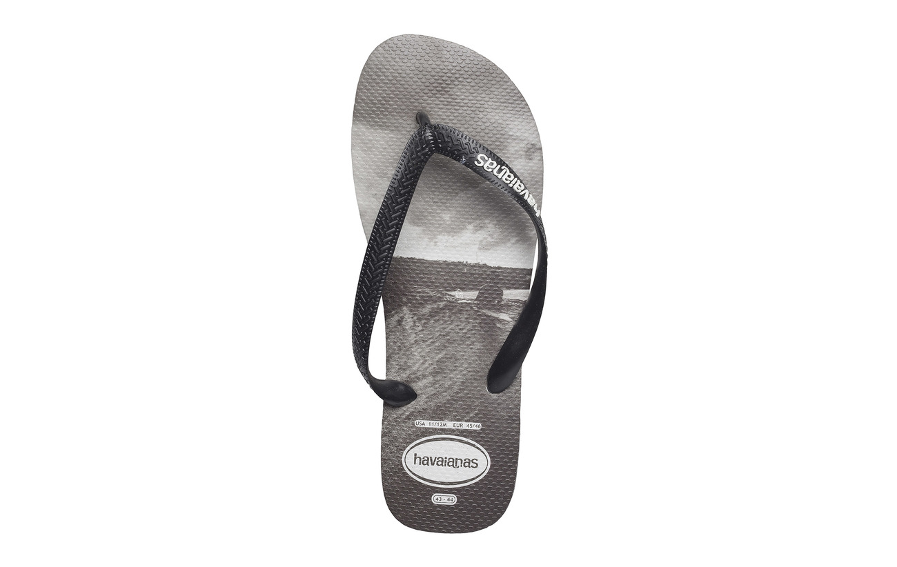 Caoutchouc 100 Black Havaianas Hav white Top Photoprint 0133 qStnY0x