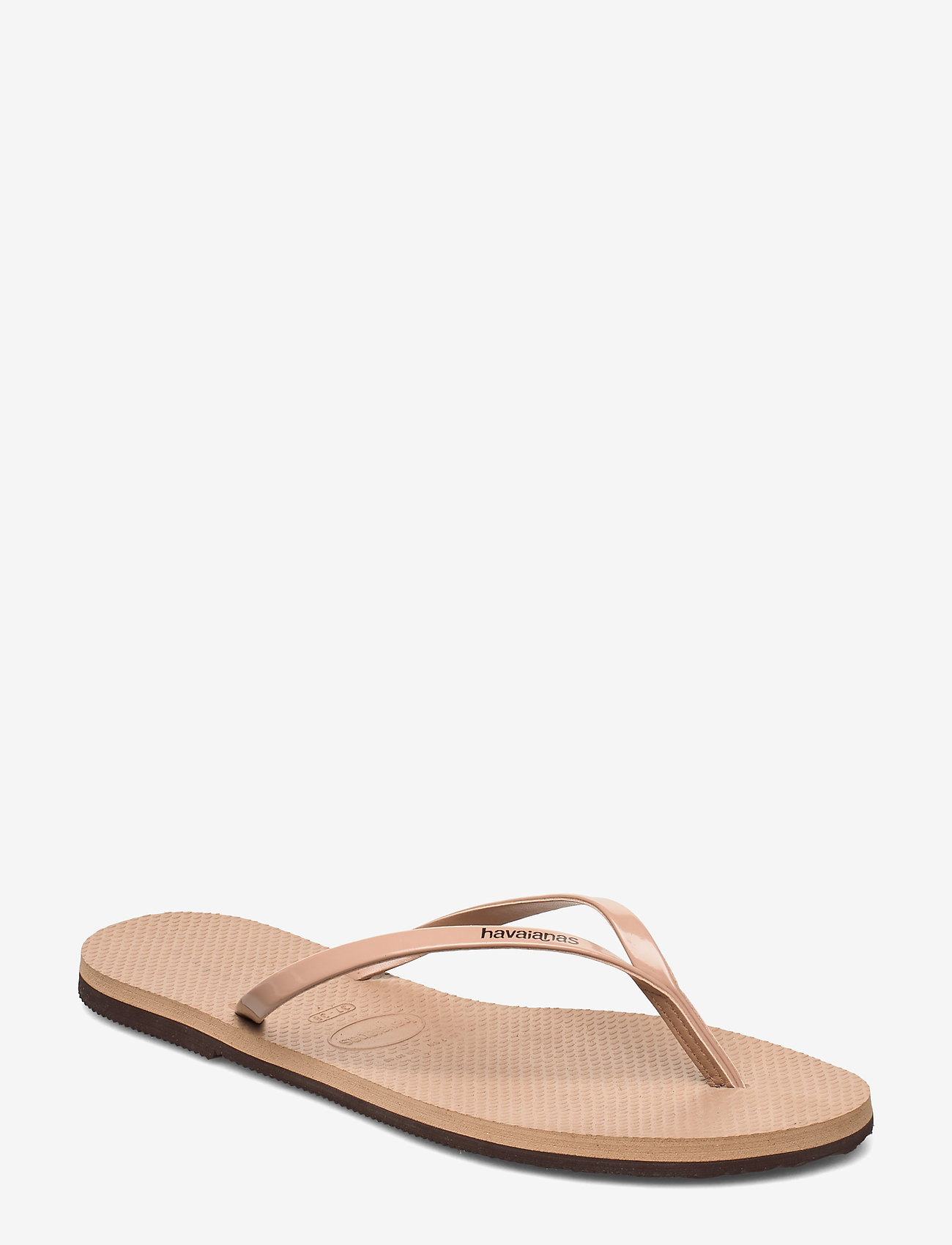 havaianas metallic gold