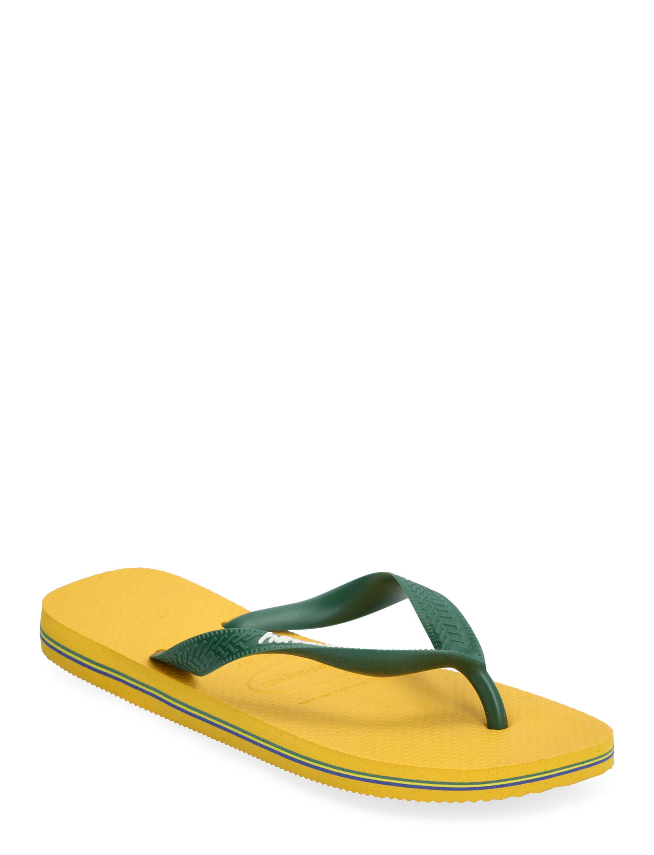 Havaianas Hav. Brasil Logo, 45-46, Yellow, Sandaler > Flip Flops, Dame