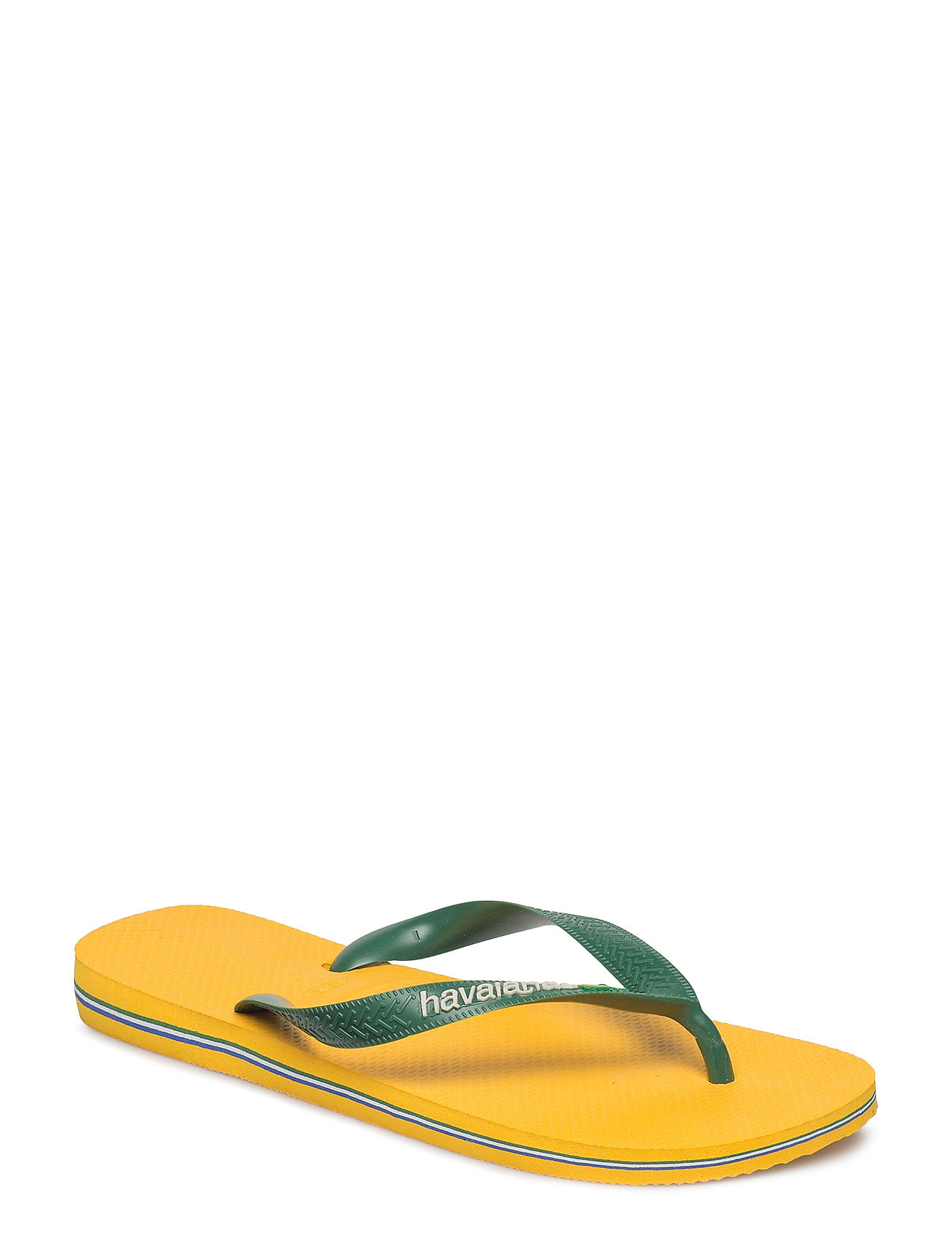 Hav Brazil Logo Shoes Summer Shoes Flip Flops Keltainen Havaianas
