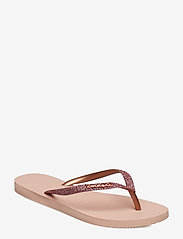 havaianas slim glitter ballet rose