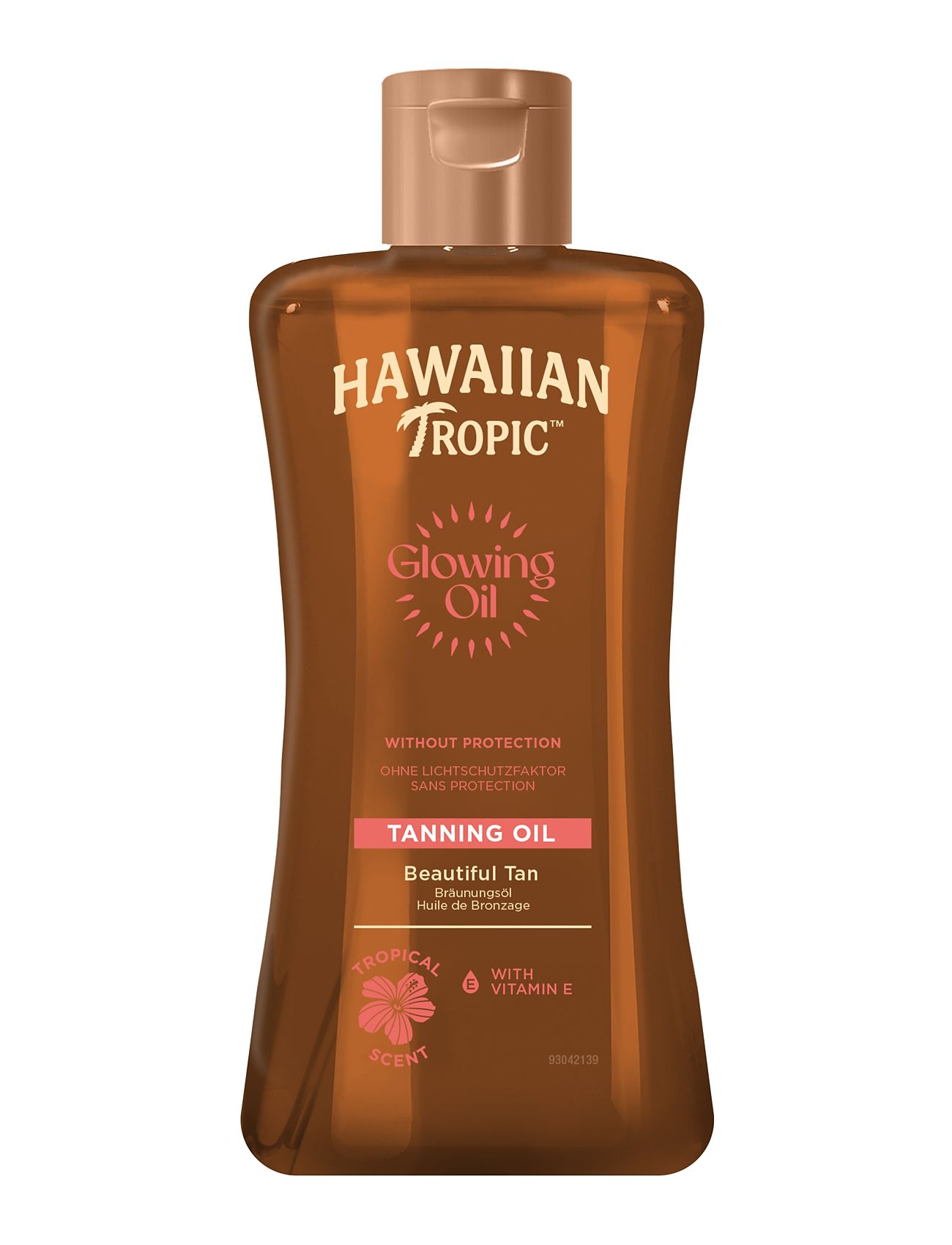 Tanning Oil Dark 200 Ml Brun Utan Sol Nude Hawaiian Tropic