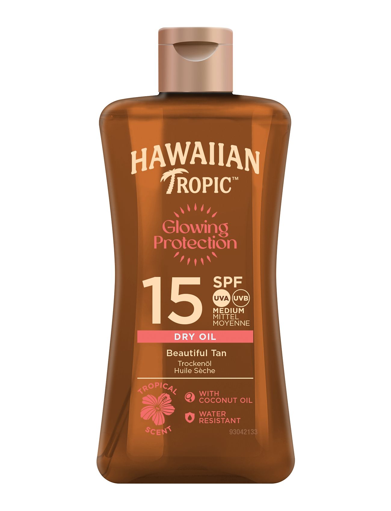 Protective Dry Spray Oil Spf15 100 Ml Solkräm Sololja Nude Hawaiian Tropic
