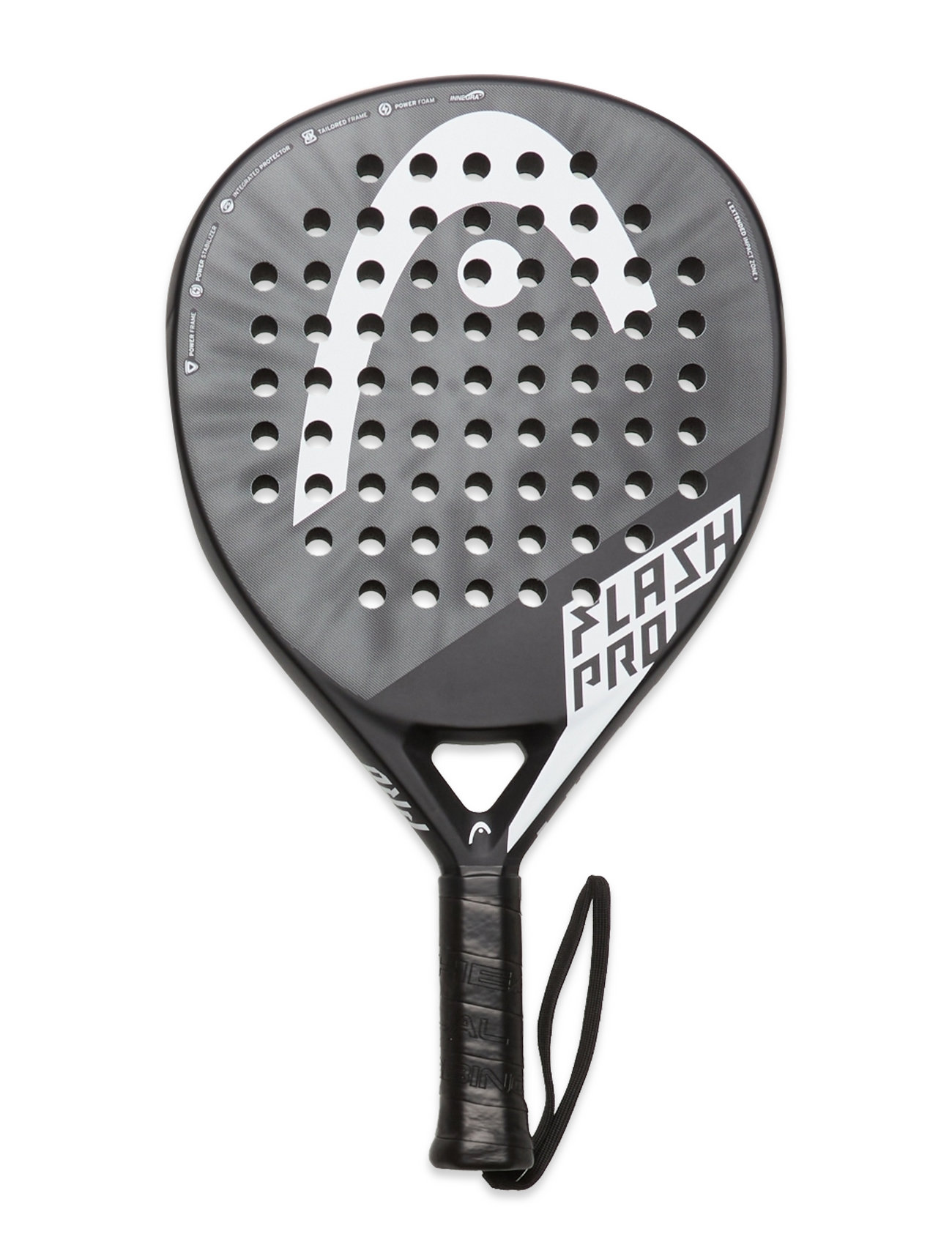 Head Head Flash Pro Padel Racquet Svart