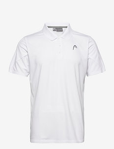 CLUB 22 Tech Polo Shirt M - polo marškinėliai trumpomis rankovėmis - white