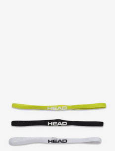 HEAD Headband 3P - hårbånd - black/white