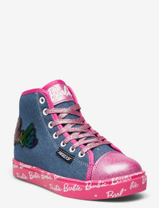 Hustle Heelys X Barbie - „canva“ sportbačiai - denim/pink/rainbow