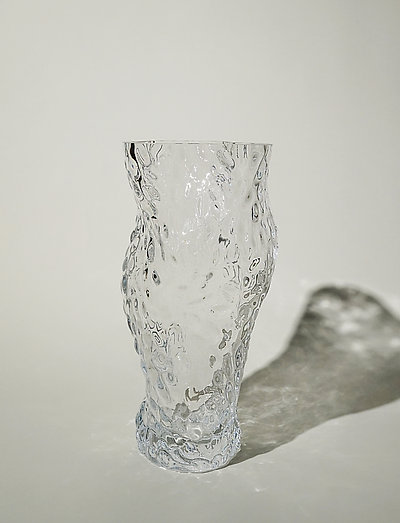 Ostrea Rock Glass Vase - Clear - födelsedag - clear