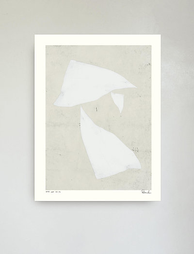 White Leaf no. 02 - grafische muster - no. 02