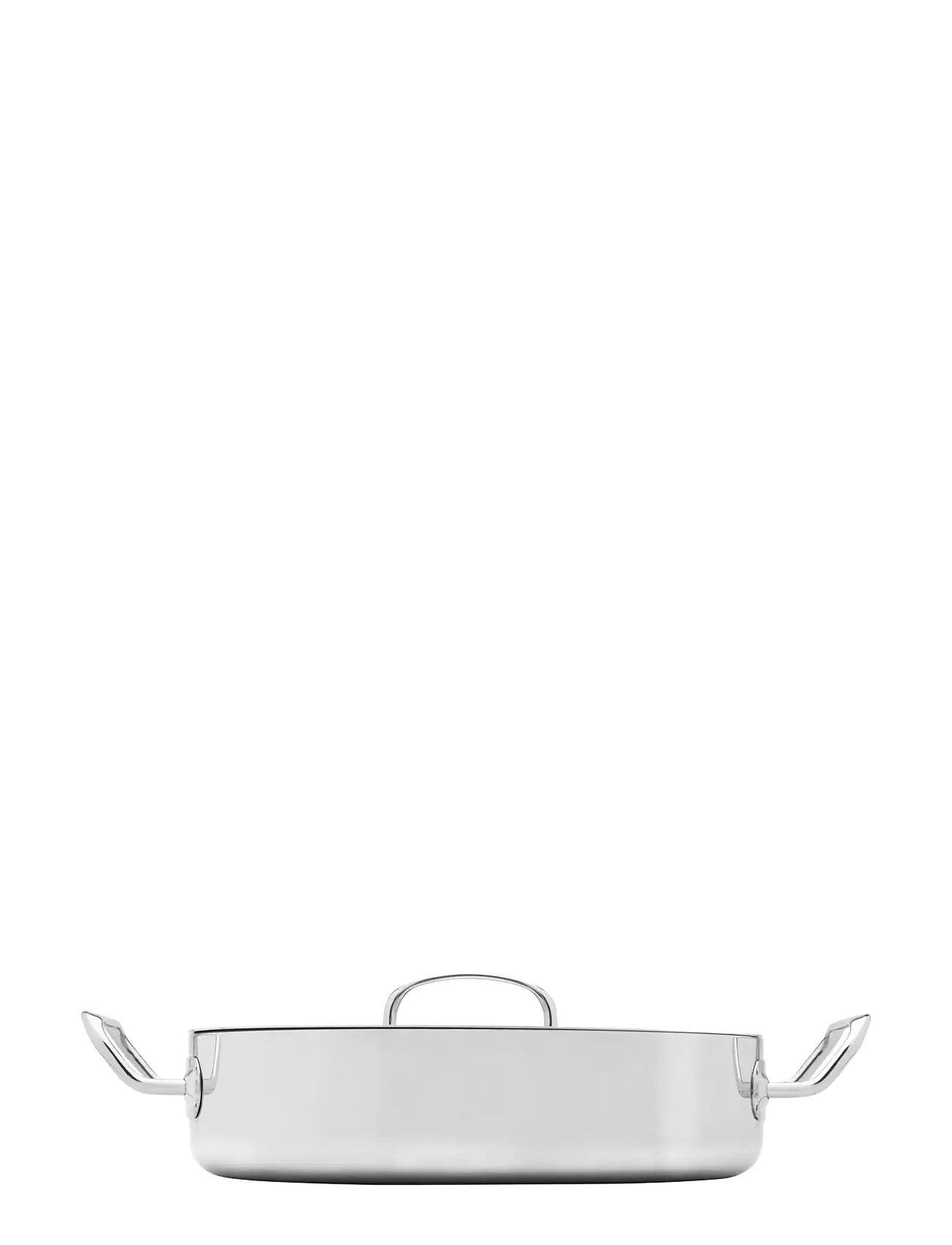 Heirol Heirol Saute Pan 28 cm, 4 Liters Cerasafe Triply, 400 cl, Silver, Gryder & Pander > Stegepander, Unisex