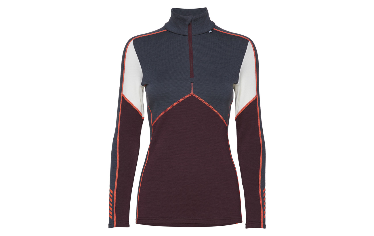 Hh Polypropylene Zip 43 Merinowool Helly Lifa Wild Hansen Merino 2 W 1 Rose 57 qC0OCnEw