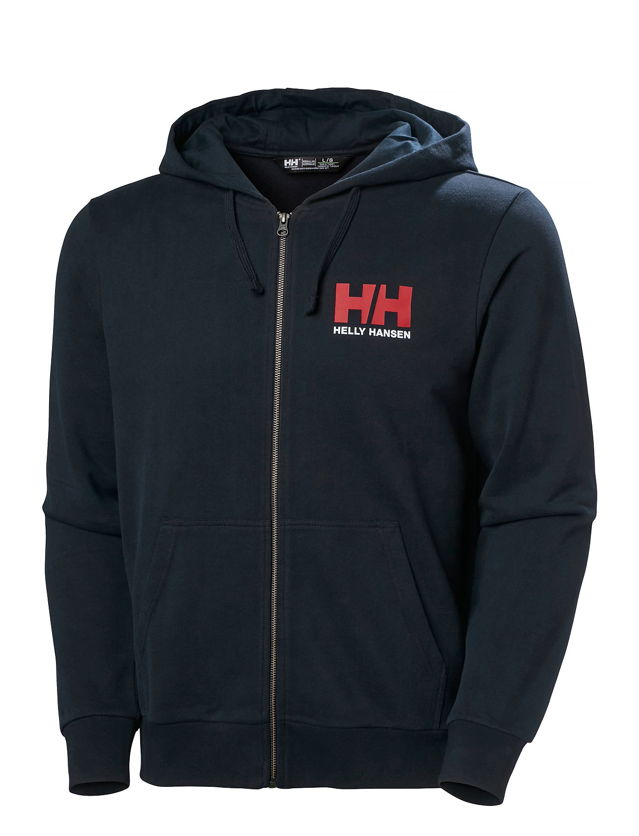 Helly Hansen Hh Logo Full Zip Hoodie 2.0 Marinblå