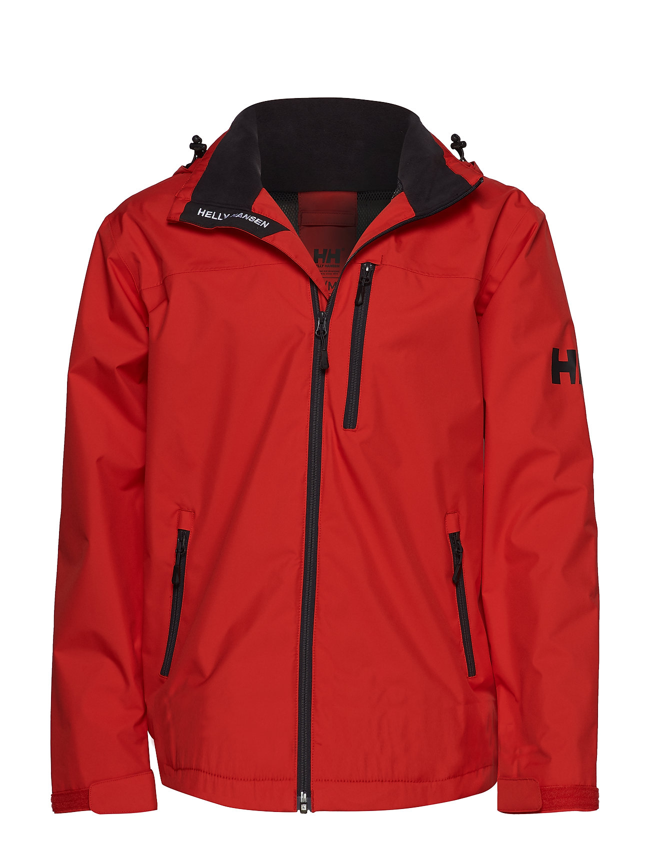 Crew Hooded Jacket Dun Jack Rood Helly Hansen helly hansen kopen in de aanbieding