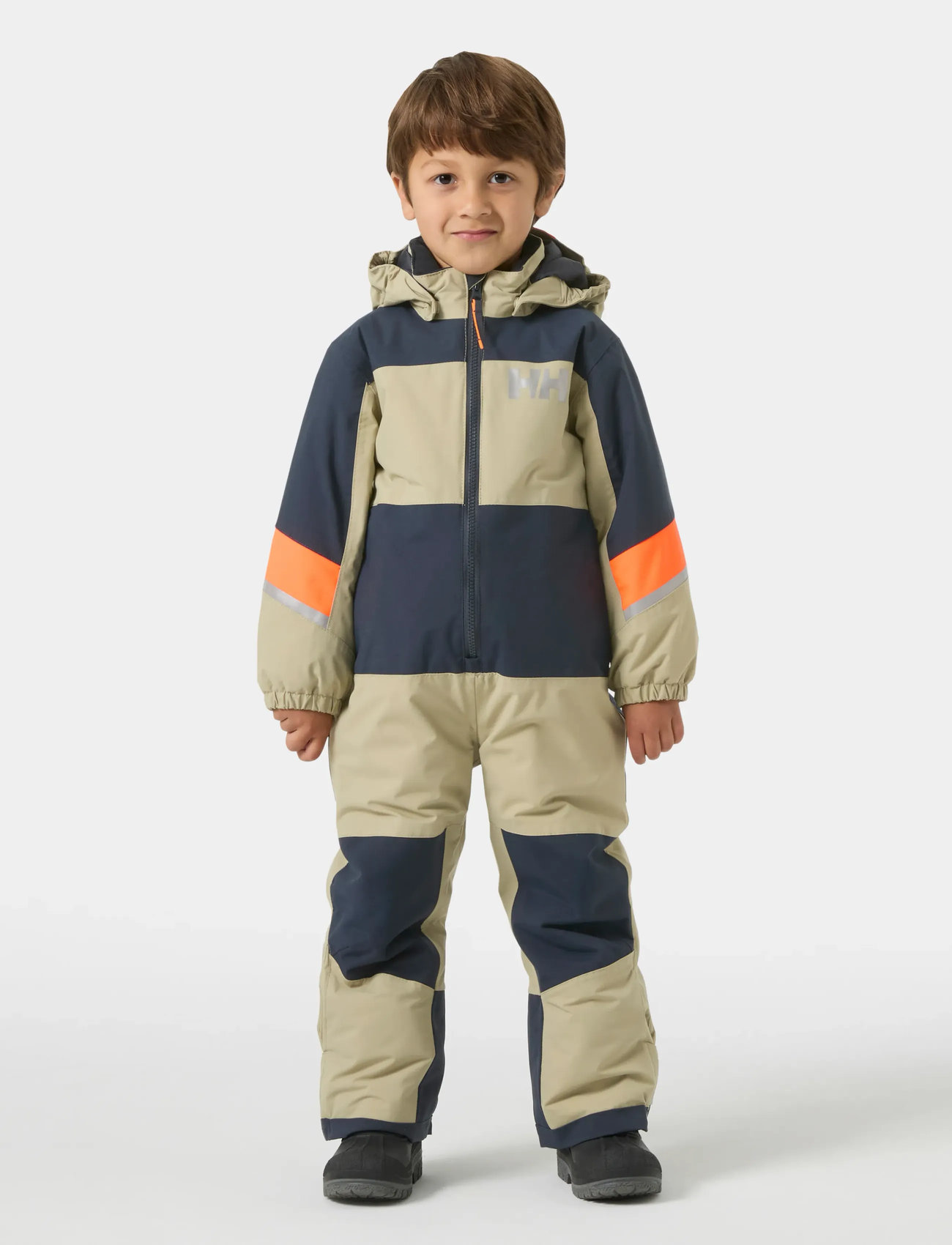 Helly Hansen K Rider 3.0 Ins Suit, 104, Beige, Overalls > Overalls Og Sæt Til Sne-Ski, Børn