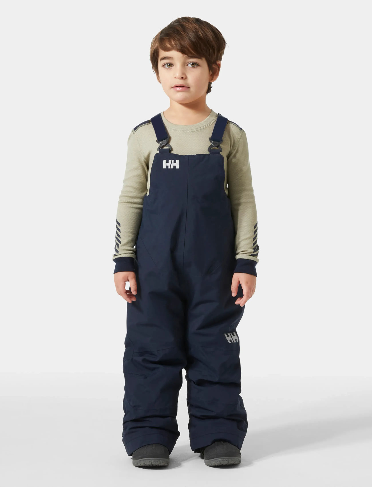 Helly Hansen K Rider 2 Ins Bib, 86, Black, Sneskibeklædning > Sneskibukser, Børn