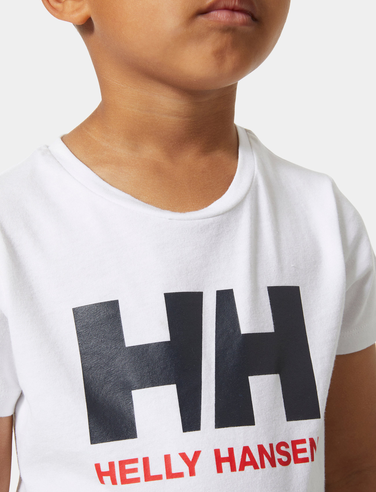 Helly Hansen K Hh Logo T-Shirt, 104, White, T-Shirts > Kortærmede, Børn