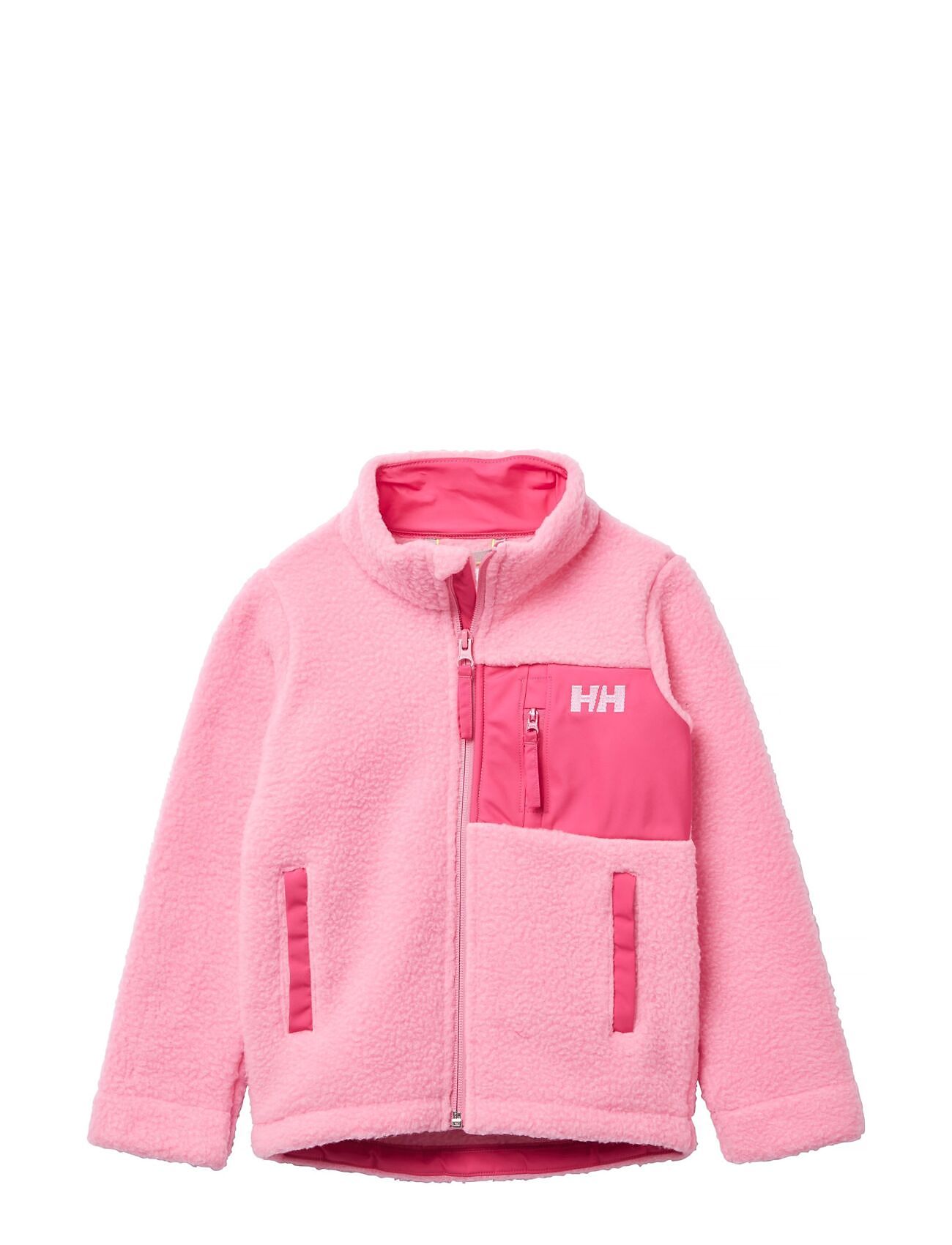 K Champ Pile Jacket Outerwear Fleece Outerwear Fleece Jackets Pink Helly Hansen