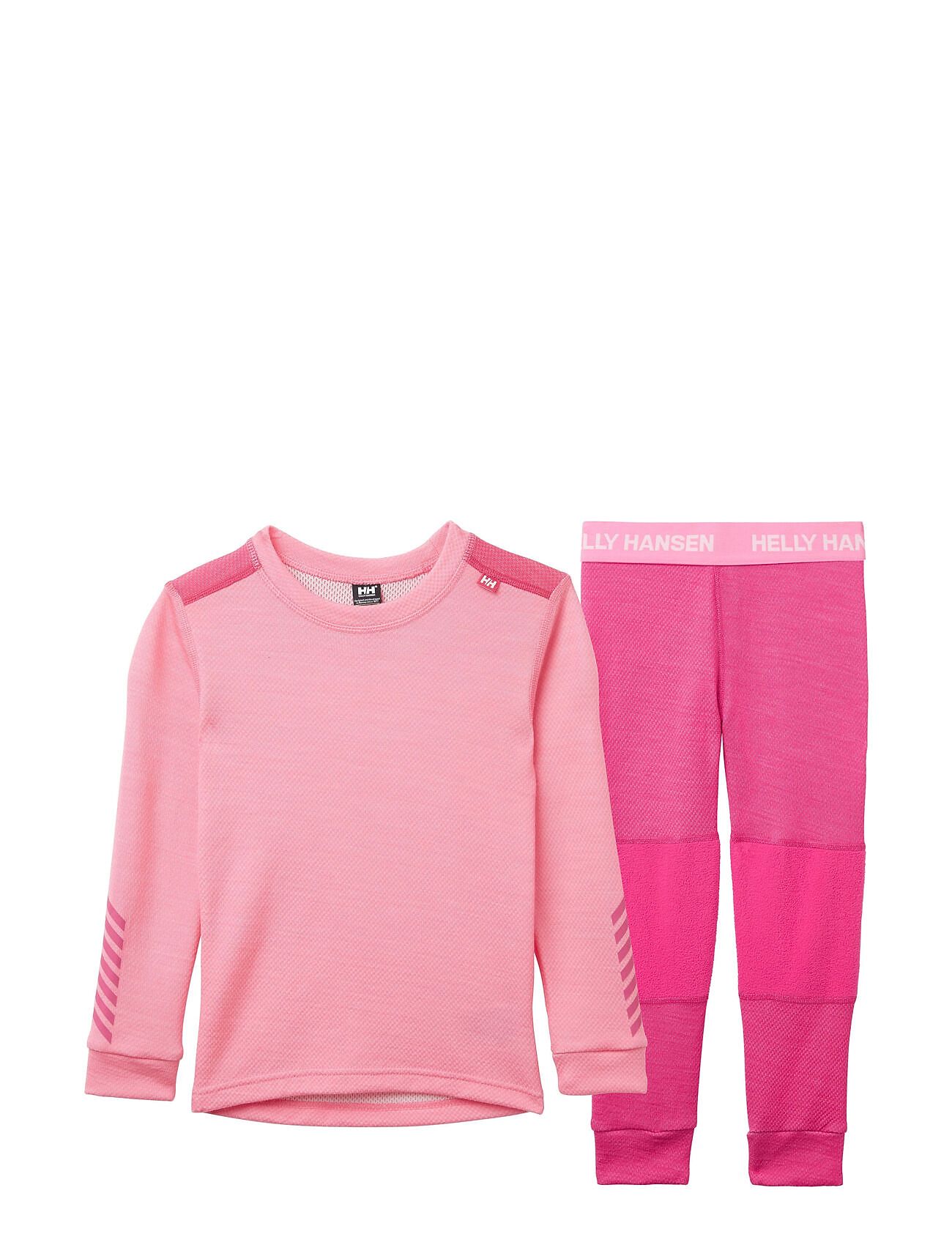 Helly Hansen K Lifa Merino Set Rosa