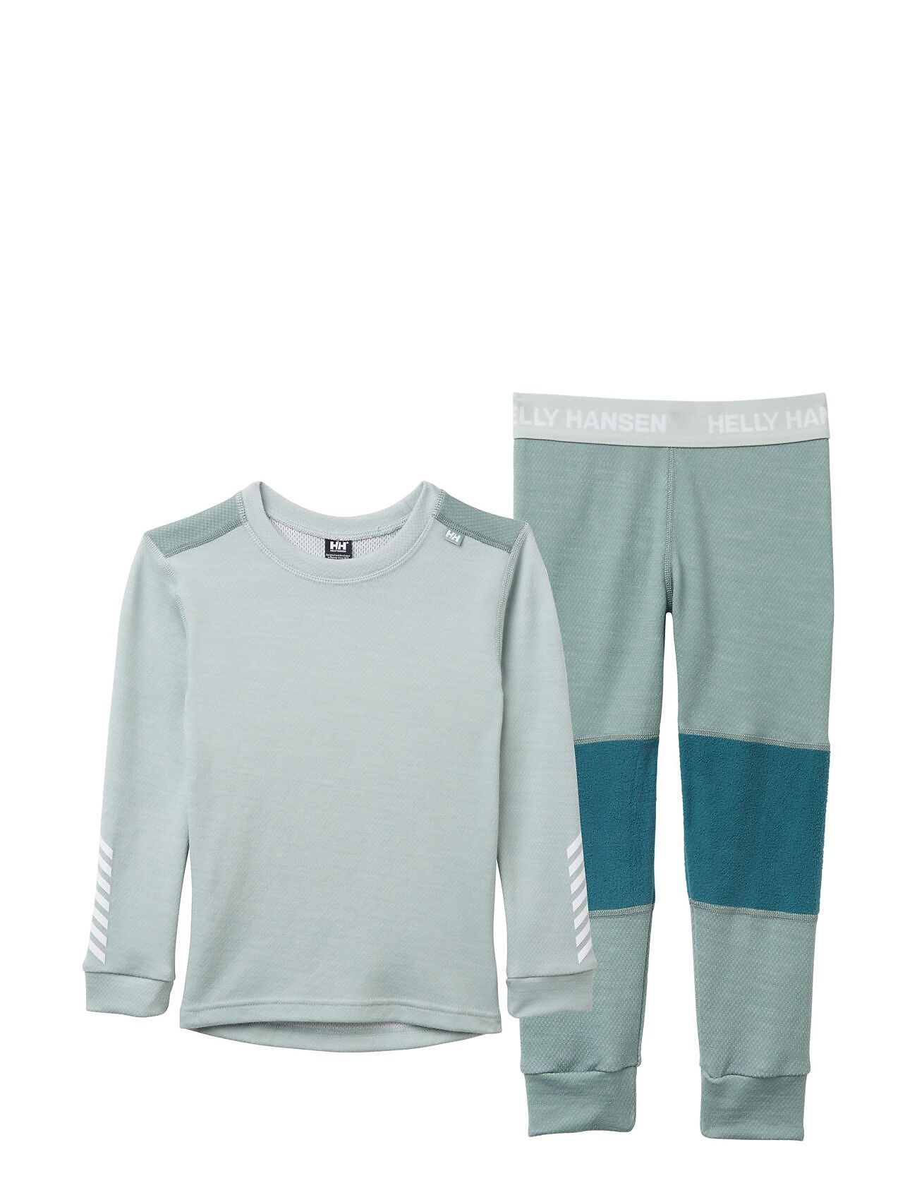 Helly Hansen K Lifa Merino Set Grön